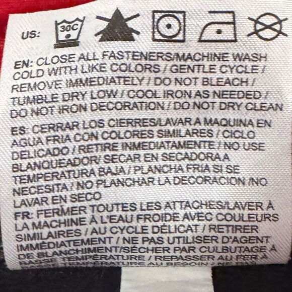 AND1 Red and Black Zip Up Jacket Sz XL - Picture 9 of 11